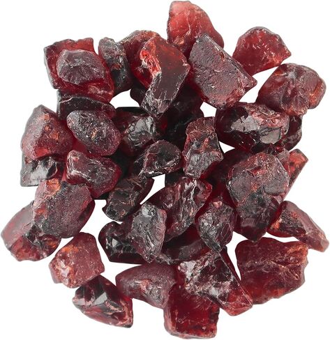 Natural Raw Garnet Stone, Rough Crystals, Jewelry Making Loose Supply, Wire Wrapping, Wholesale Lot, Chakra Healing Crystals, January Birth-stone, DIY Stone, Love Stone in Saudi Arabia