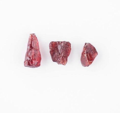 Natural Raw Garnet Stone, Rough Crystals, Jewelry Making Loose Supply, Wire Wrapping, Wholesale Lot, Chakra Healing Crystals, January Birth-stone, DIY Stone, Love Stone in Saudi Arabia