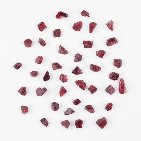 Natural Raw Garnet Stone, Rough Crystals, Jewelry Making Loose Supply, Wire Wrapping, Wholesale Lot, Chakra Healing Crystals, January Birth-stone, DIY Stone, Love Stone in Saudi Arabia