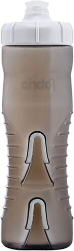 Fabric Cageless Water Bottle, 750ml, Clear/Black in Saudi Arabia