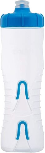 Fabric Cageless Water Bottle, 750ml, Clear/Black in Saudi Arabia