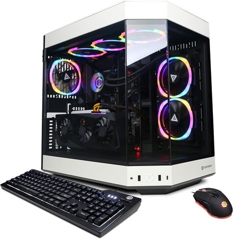 CyberPowerPC Gamer Xtreme VR Gaming PC, Intel Core i9-14900KF 3.2GHz, GeForce RTX 4070 Super 12GB, 16GB DDR5, 1TB PCIe Gen4 SSD, WiFi Ready & Windows 11 Home (GXiVR8080A37) in Saudi Arabia