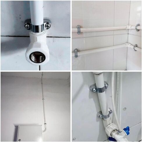 10 قطعة 25 مللي متر سبائك الألومنيوم قناة شماعات كابل المشبك الأنابيب دعم قوس المشبك الأنابيب دعم قوس المشبك المستخدمة لكابل الأنابيب المشابك in Kuwait