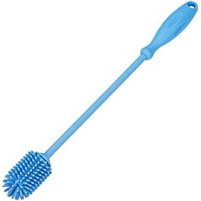 Silicone Bottle Cleaning Brush with Long Handle, BPA Free 12.5" Water Bottle Cleaner for Baby Bottles, Hydro Flask, Sports Bottle, Vase, Glassware, Perfect for Smaller Diameter Bottle Openings