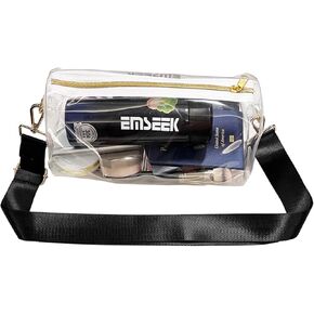 TPU Clear Stadium Bag Crossbody Bag - Transparent, Lightweight, & Durable for Stadium Concert Sports Event Quick Game Security Checks