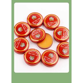 Tiger Head Menthol Balm Chinese Balm with The Effect of Relieving Headaches, Heatstroke, Motion Sickness, and Preventing Mosquito Bites.0.1oz 10 Pack/Box
