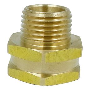Hose Barb Female Garden Hose Adapters, 3/4" MGH × 1/2" Female NPTF