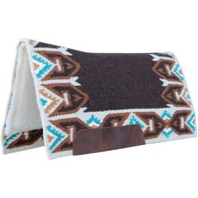 Professional's Choice Ocotillo Saddle Pad | 100% New Zealand Wool Blanket Top