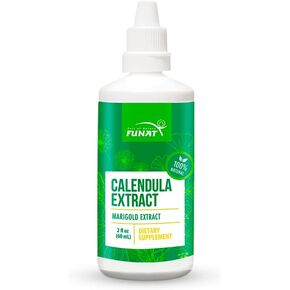 Calendula Marigold Extract: Promotes Healthy Skin and Digestive Wellness 2 fl Oz | 60 ml