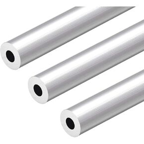 3 Pcs 6063 Aluminum Round Tube 16mm OD 7mm Inner Dia 300mm Length Seamless Aluminum Straight Tubing for Fabrication Projects DIY Handmade Model Craft Frame Building Gardening Shop Fitting
