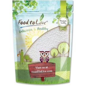 Food to Live Citric Acid Powder, 1 Pound Anhydrous, Fine Granules, Food Grade Lemon Salt, Great for Cheese Making, Good for Bath Bombs, Kosher, Sour Salt in Bulk