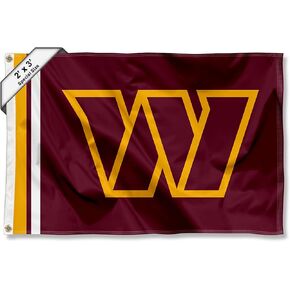 Washington Commanders Wordmark 2x3 Foot Small Flag