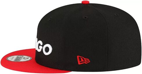 New Era Chicago Bulls 9FIFTY 2023-2024 City Edition Snapback Cap, Adjustable Hat Black Red in Saudi Arabia