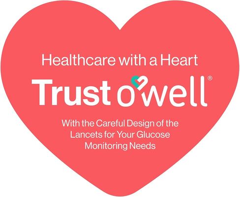 Disposable Safety Lancets for Diabetes Testing – 30G x 1.5mm, Preloaded Sterile Lancet Needles – Compact Keto & Diabetic Lancets with a Twist-Off Lid for Easy Blood Testing Anywhere by OWELL, 100 Ct. in Saudi Arabia