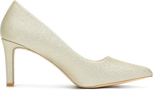Women's Heels Pointed Toe Pumps Closed Toe High Heels Stiletto Comfortable Business Heels 3-Inch Wedding Party Dress Shoes in Saudi Arabia