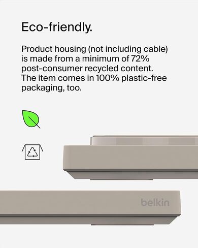Belkin BoostCharge Pro 3-in-1 MagSafe-Compatible Wireless Charging Pad with Qi2 15W, Fast Charging iPhone Charger, Compatible with iPhone 15, 14, and 13 Series, AirPods, Apple Watch, & More - Black in Saudi Arabia