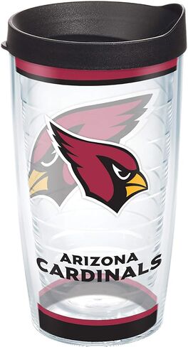 Tervis NFL Arizona Cardinals-Tradition Insulated, 16oz Mug, Classic in Saudi Arabia