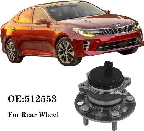 513124 Front wheel bearing hub assembly Compatible with 1997-05 Chevrolet Blazer/1997-04 S10,1997-05 GMC Jimmy/1997-04 Sonoma,1998-2000 Isuzu Hombre,1997-2001 Oldsmobile Bravada in Kuwait