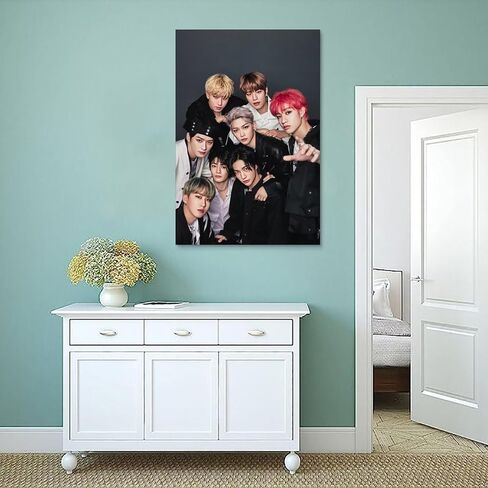 UTOYA Stray Kids Boy Group Poster Canvas Art Poster Bedroom Decor Posters 12x18inch(30x45cm) in Saudi Arabia