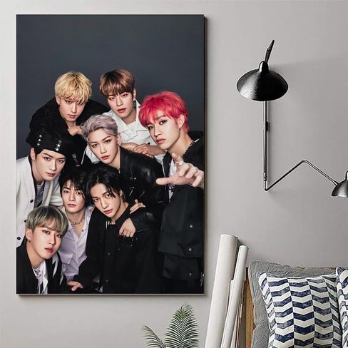 UTOYA Stray Kids Boy Group Poster Canvas Art Poster Bedroom Decor Posters 12x18inch(30x45cm) in Saudi Arabia