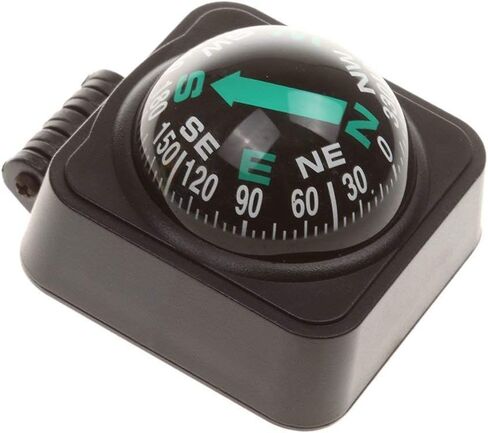 كرة بوصلة صغيرة محمولة ذاتية اللصق تناسب كرة توجيه السيارة والقارب والمشي لمسافات طويلة in Kuwait