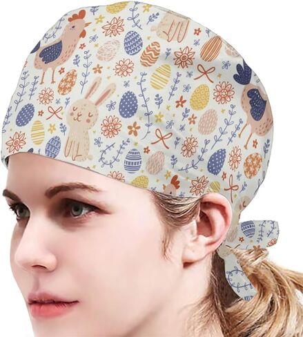 قبعات عمل قابلة للتعديل من Coloranimal 5 قطع مع عصابات رأس للنساء والرجال مقاس واحد in Kuwait
