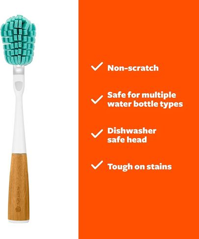 Full Circle Magic Wand Replacement Head - Sponge Head for Washing Glasses – Non Scratch Glass Safe Scrubber Sponge in Saudi Arabia
