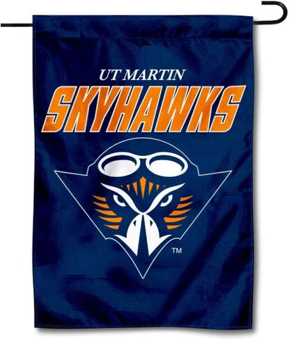 College Flags & Banners Co. Tennessee Martin Skyhawks Garden Flag in Saudi Arabia