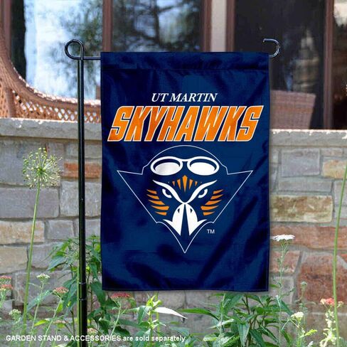College Flags & Banners Co. Tennessee Martin Skyhawks Garden Flag in Saudi Arabia