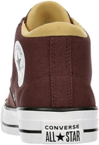 Converse Unisex Chuck Taylor All Star Malden Street Mid High Canvas Sneaker - Lace up Closure Style - Ancestral Blue/White/Black 14 in Saudi Arabia