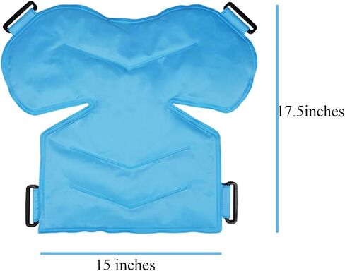 DR. MUSCLE'S Shoulder Ice Pack Rotator Cuff Cold Therapy, Hot & Cold Compress for Shoulder Pain Relief, Surgery Recovery, Tendinitis, Swelling, Reusable Gel Ice Pack Wrap for Shoulder Injuries in Saudi Arabia
