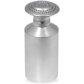 Aluminum Pommes Frites Large Salt Shaker – 22 Oz. Capacity, Aluminum Salt Pepper Shakers for Snacks, Fries | Salt Cellar Imported from Europe | Kitchen & Dining