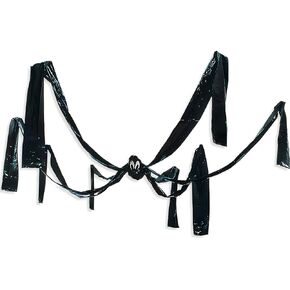 Fun Express - Giant Hanging Spider (20ft) for Halloween - Party Decor - Hanging Decor - Misc Hanging Decor - Halloween - 1 Piece
