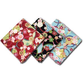 Terra Distribution Square Cute Scarf [ Made in Japan ] Japanese Design Bandanas Hair/Head Scarves for Women and Men