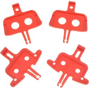 4 Pcs Bicycle Brake Pad Spacer Hydraulic Disc Brake Pad Spreader Instert Tool Recoil Pad Spacer Disc Cycling Repair Tools Compatible with Shimano MTB Road Bike