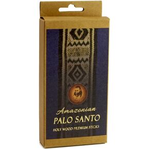 Prabhuji's Gifts Palo Santo Raw Incense Wood - Premium Amazonian - 5 Sticks