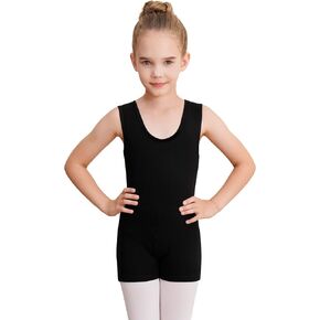 Gymnastics Leotards for Girls Gymnastics Sleeveless Tanktop Leotard