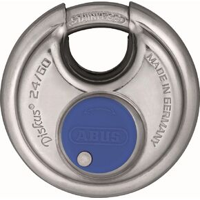 ABUS 24/60 Diskus Stainless Steel Padlock Keyed Alike