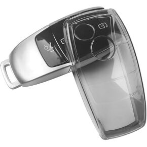 for Mercedes Benz Key Fob Cover, Key Holder Bag Cover for Compatible with Benz CLS CLA GLA GLC GLE GLS A C E S G Class Smart Remote Key Cover, Protect Shell