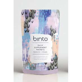 Binto 3 in 1 Daily Women's Probiotic & Multivitamin | Designed to Support Hormonal, Mood, and Gut Balance