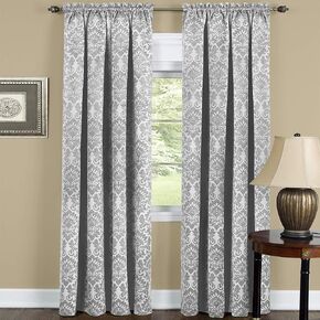 Achim Home Furnishings Sutton Panel - 52x84 - Silver