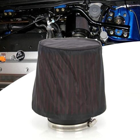RYANSTAR Air Filter Protective Universal Car Cold Air Filter Protective Cover Dustproof Universal for High Flow Air Intake Filters 76mm 3" High in Saudi Arabia
