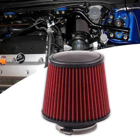 RYANSTAR Air Filter Protective Universal Car Cold Air Filter Protective Cover Dustproof Universal for High Flow Air Intake Filters 76mm 3" High in Saudi Arabia