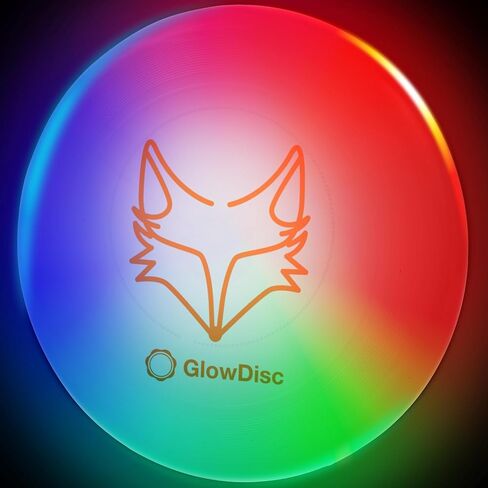LED Light Up Flying Disc Frisbee, Cute Designs, Motion Activated, Waterproof, Indoor/Outdoor Gift, Lightweight, for Boys, Girls, Kids of All Ages in Saudi Arabia