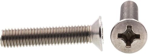 براغي آلة Prime-Line 9121768، متري، رأس مسطح، محرك فيليبس، M8-1.25 X 40 مم (10 عبوات) in Saudi Arabia