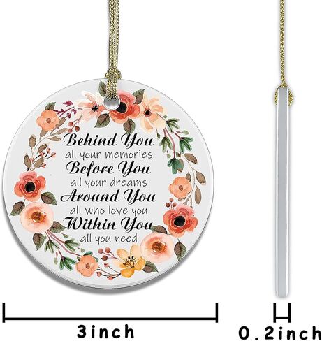 Teacher Appreciation Gifts Teacher Gifts for Women Men Ceramic Ornament Keepsake Sign Round Plaque Valentines Day Gifts for Teacher Best Teacher Gift Ideas Thank You Gifts from Students in Saudi Arabia