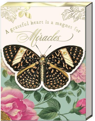 Punch Studio Nature's Grace Grateful Heart, Mini Pocket Notepad, 75 Pages (59262) in Saudi Arabia