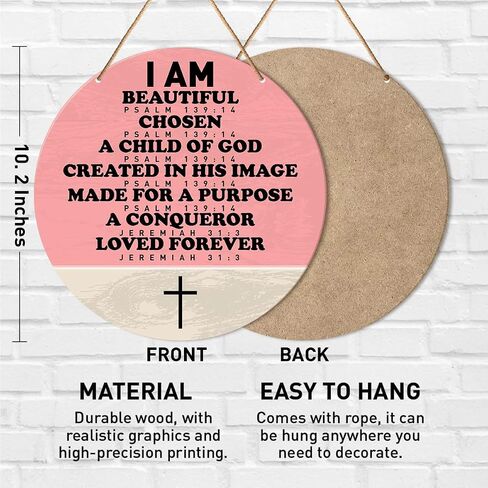 Muktoujaumai Baby Girl Nursery Wall Decor, Boho Nursery Hanging Sign Decor Bohemia Wall Decoration Wood Sign for Girl Bedroom, Playroom, Gift for Newborn Baby Girl Toddler, Little Babe Cave in Saudi Arabia