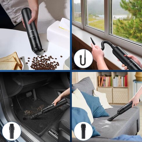 RUBOT Mini Vacuum Cleaner, 16000PA Powerful Suction,USB Charging, Keyboard Cleaner, Cordless Handheld Vacuum for Car Home and Office in Saudi Arabia