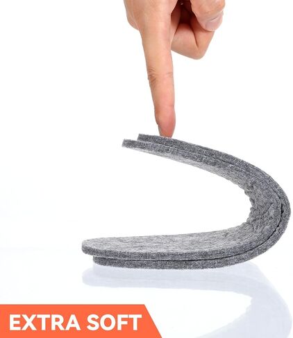 3 Pairs Wool Felt Insoles Warm Shoe Inserts Soft Insert Insoles for Boots Shoes, Cork Insoles Wool Insoles for Men Women (Men's 7/ Women's 8) in Saudi Arabia